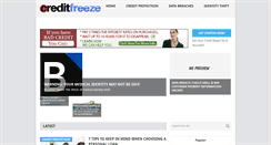 Desktop Screenshot of creditfreeze.info